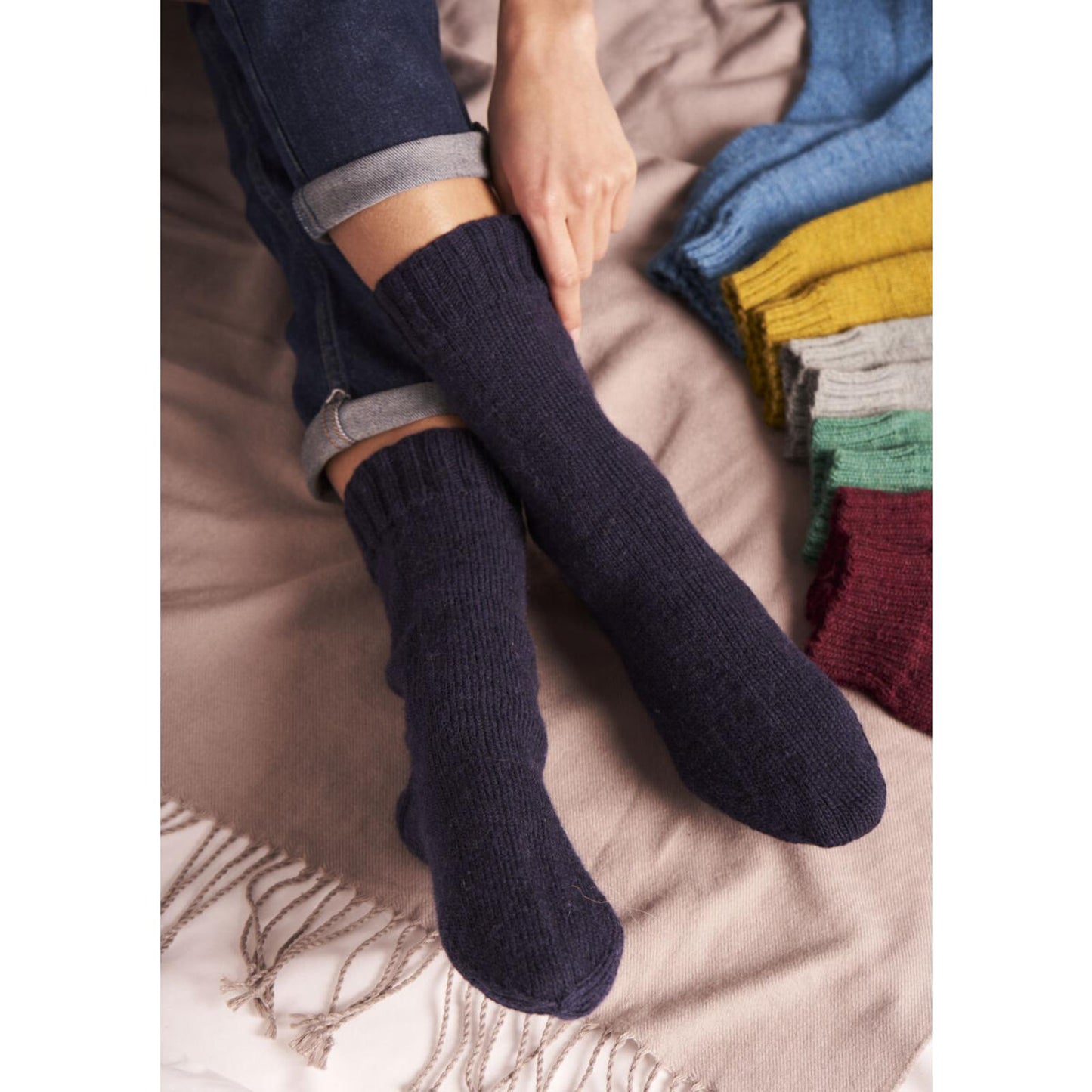 Rowan Back To Basics Socken