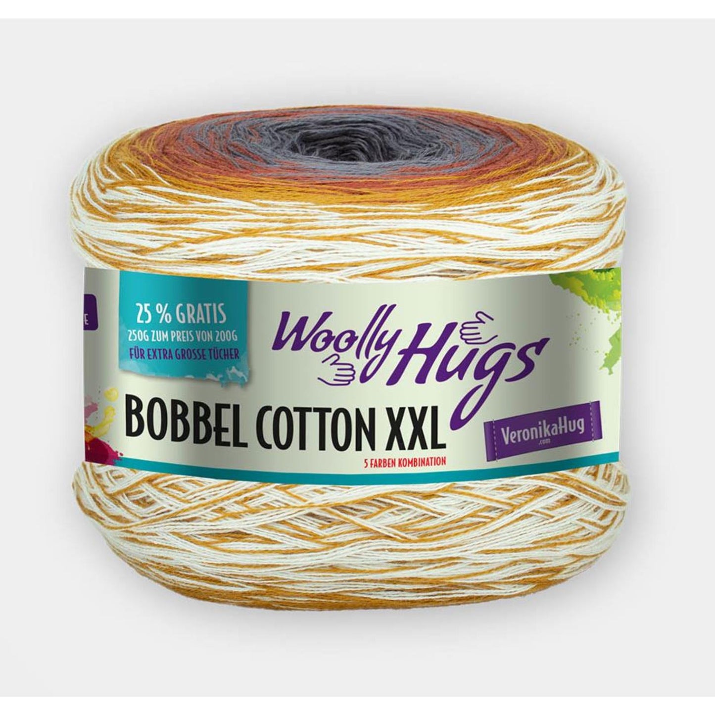 Bobbel Cotton XXL Woolly Hugs 250 g