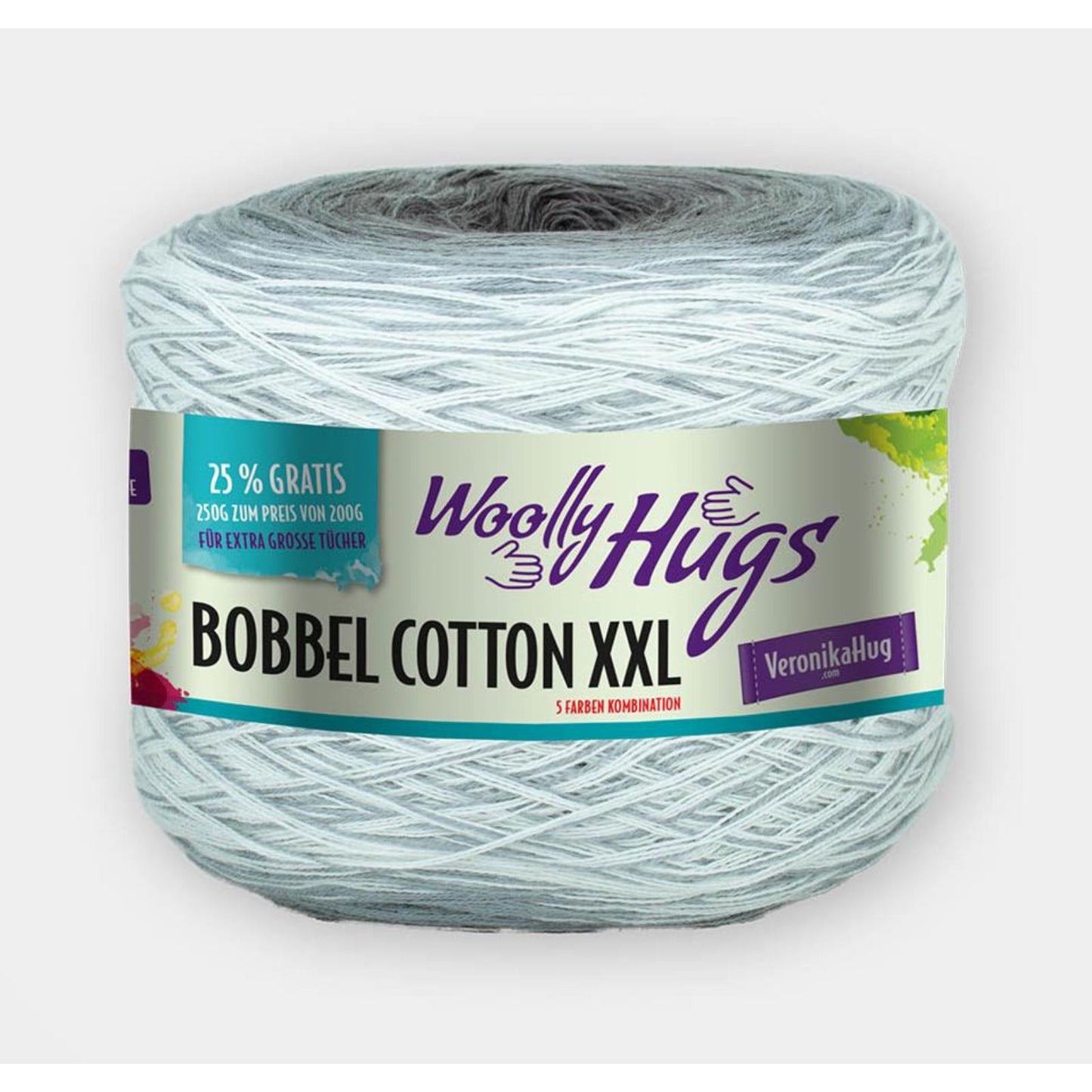 Bobbel Cotton XXL Woolly Hugs 250 g