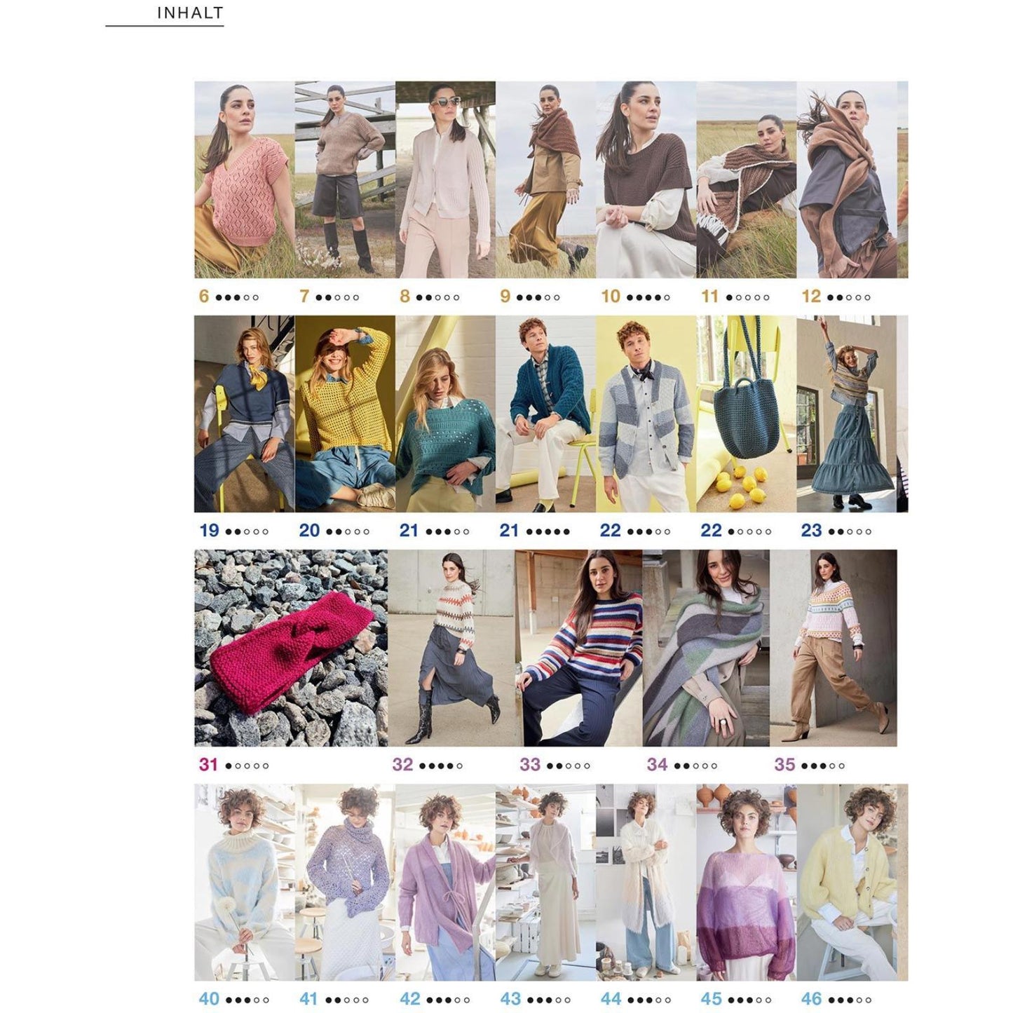 Burda Stricken Heft 1/2026, 48 Modelle – Frische Frühlingstrends