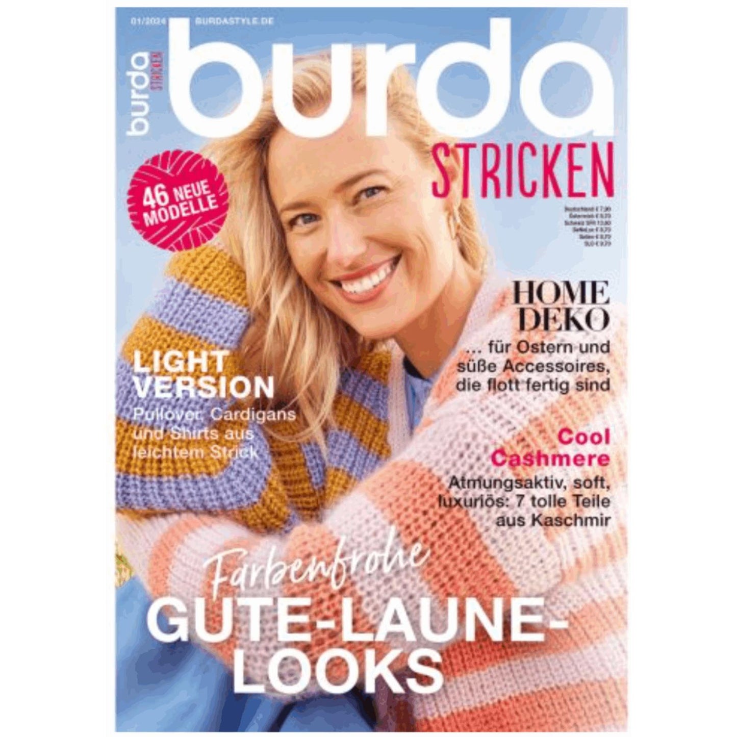 Burda, Stricken, Heft 1/2024