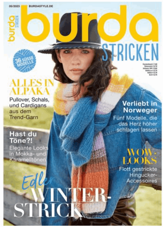 Burda Stricken, Heft 5/23