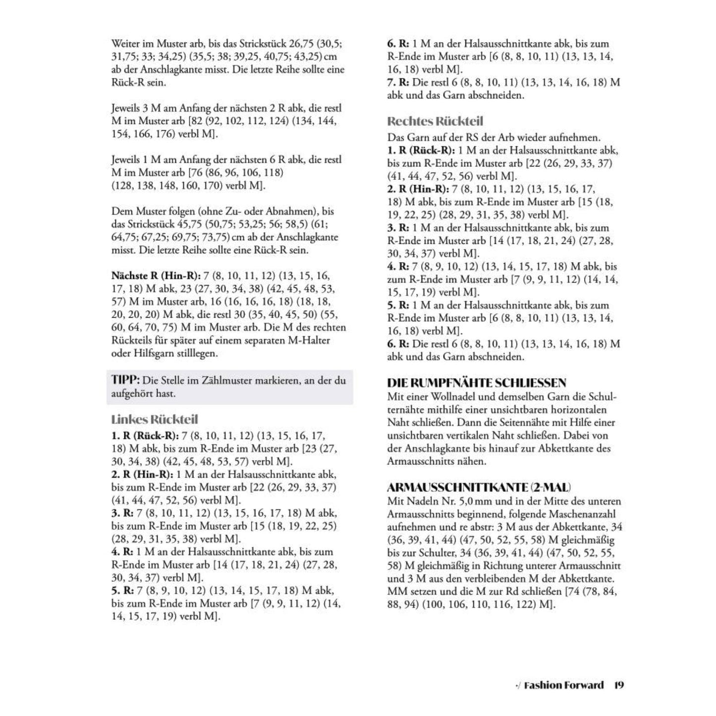 Moderne Zopfmuster stricken (DE)