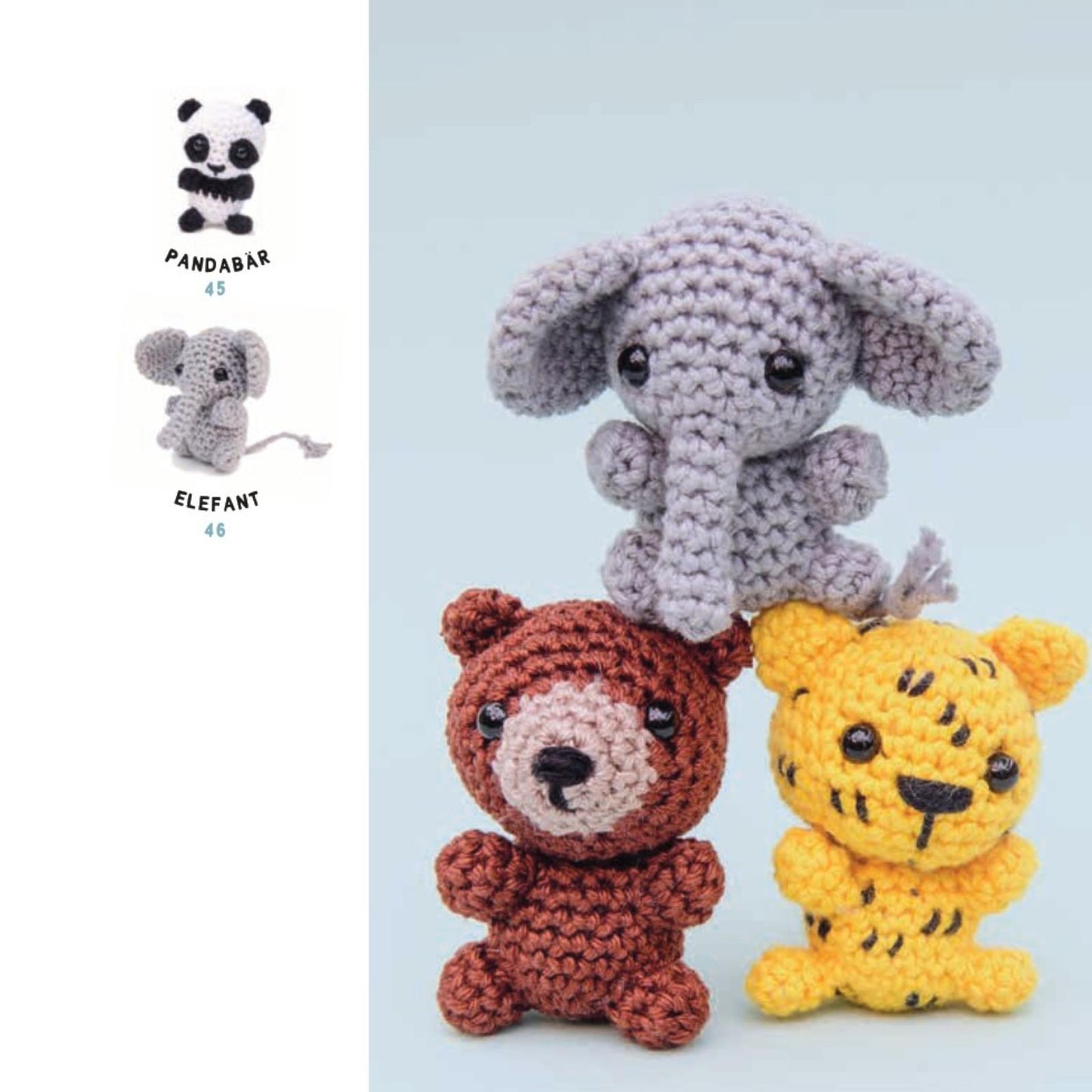Mini-Amigurumis - 26 niedliche Tierchen häkeln (DE)