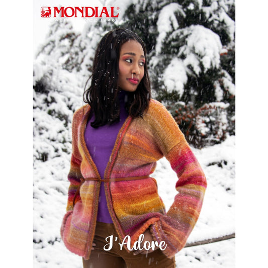 Modell J’ADORE Multicolor Cardigan (DE, IT, ES, EN) – Originalanleitung von © Lane Mondial