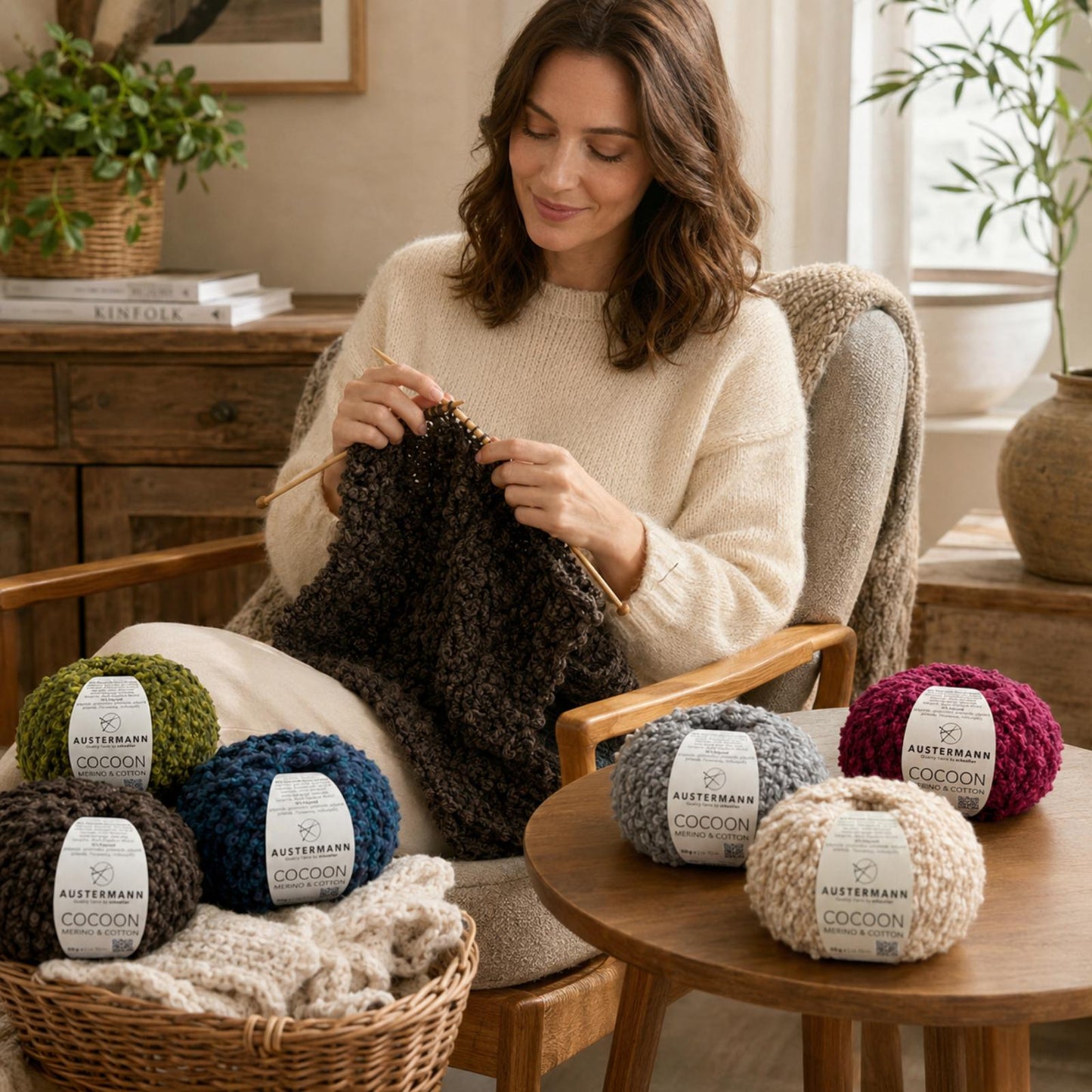 Austermann Cocoon Merino & Cotton 50g