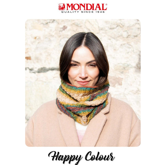 Modell Happy Color Schal (DE, IT, ES) – Originalanleitung von © Lane Mondial