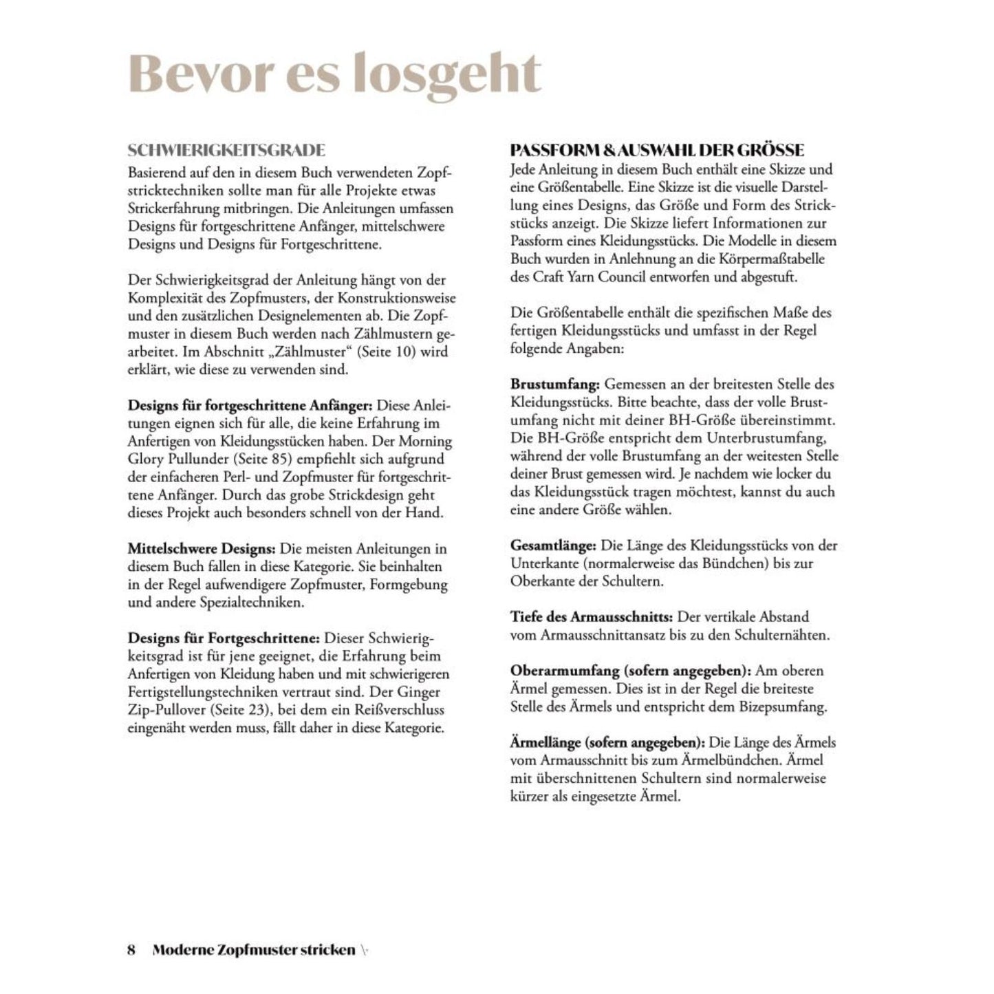 Moderne Zopfmuster stricken (DE)