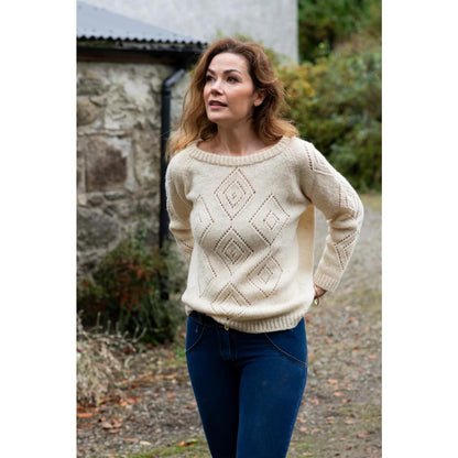 Anleitung (en) von © Eriu Diamond Love Sweater