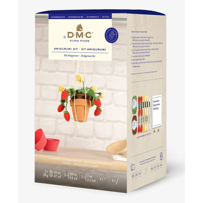 DMC Häkelpackung, Erdbeeren von Nuria Picos Amigurumi-Set