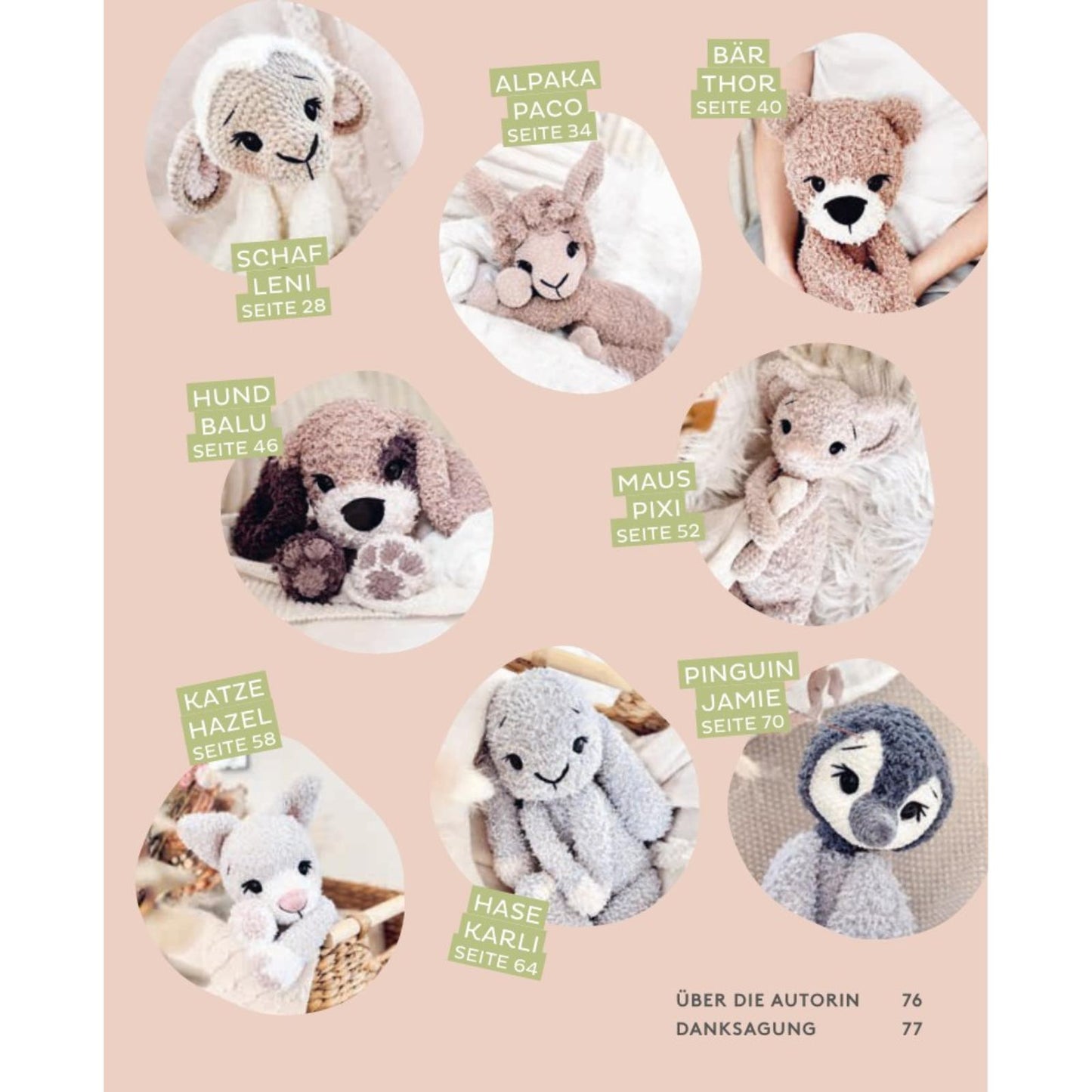 Meine liebsten Kuschelfreunde - Häkel-Tiere aus Flauschgarn häkeln