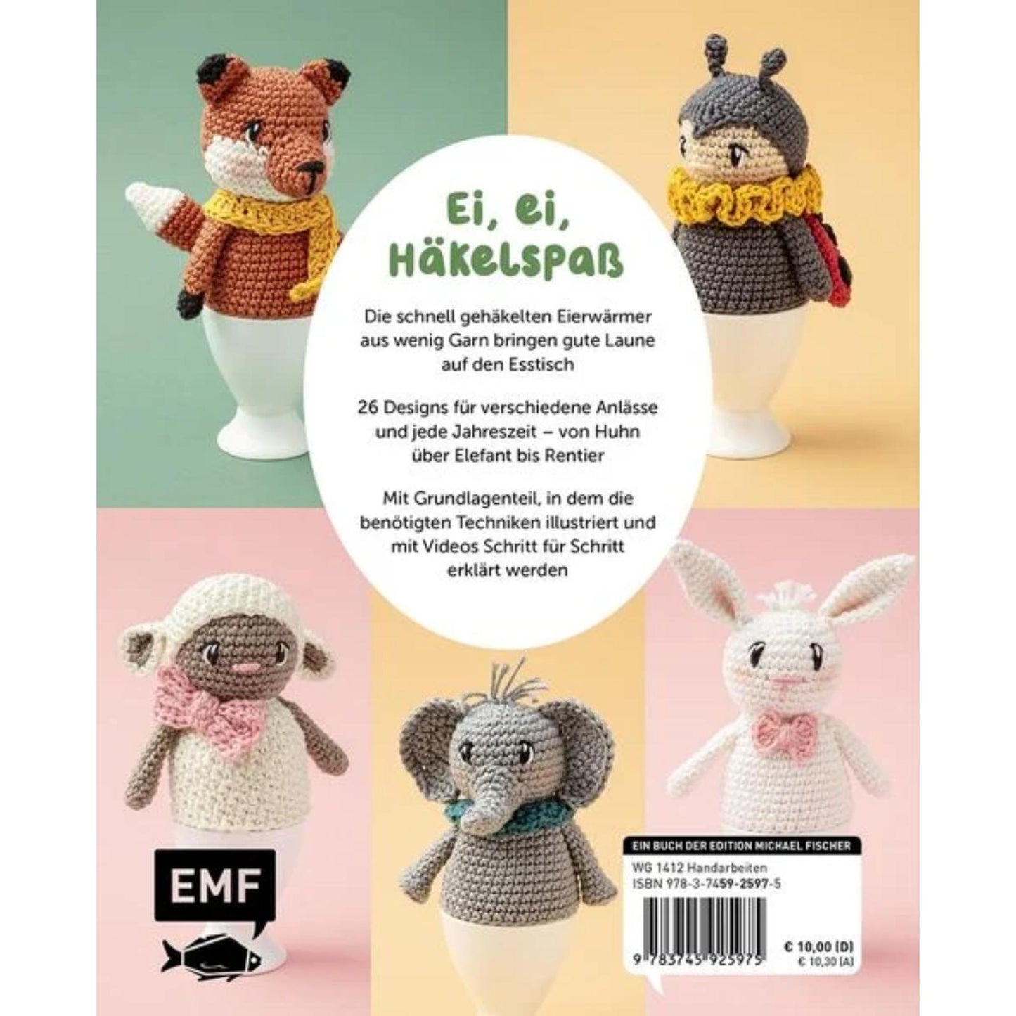 Eggtastic häkeln – Niedliche Eierwärmer