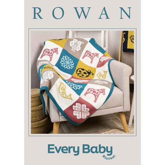 Rowan Magazin Every Baby Blanket dt/eng