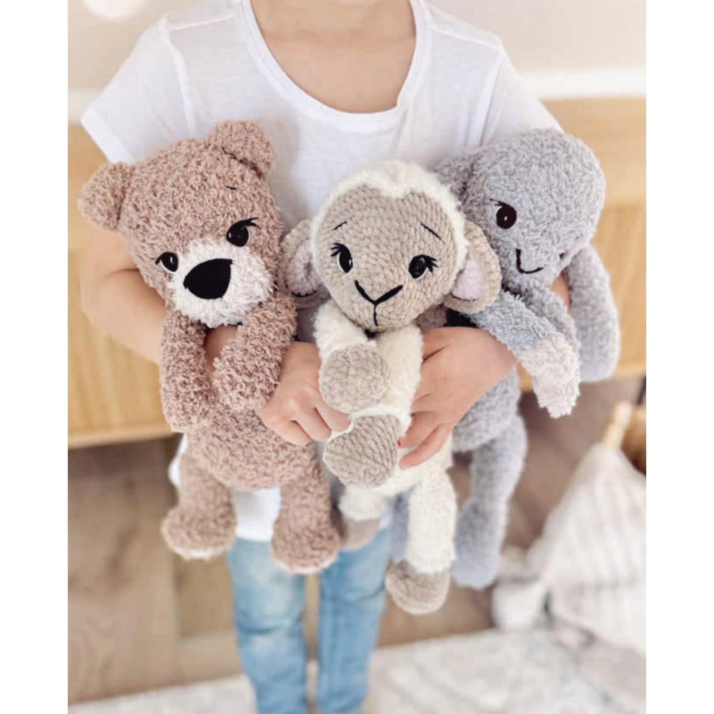 Meine liebsten Kuschelfreunde - Häkel-Tiere aus Flauschgarn häkeln