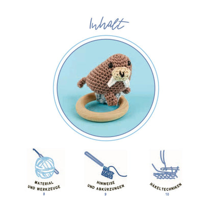 Mini-Amigurumis – süße Meeresbewohner (DE)