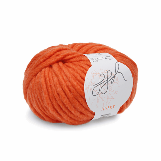 ggh Husky 50g, coral orange, 96004, color 55