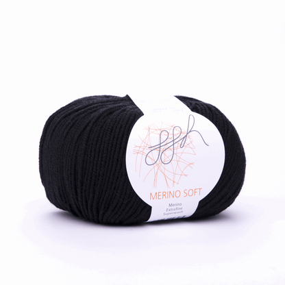 ggh Merino Soft, 50g, 96035, Farbe schwarz 15