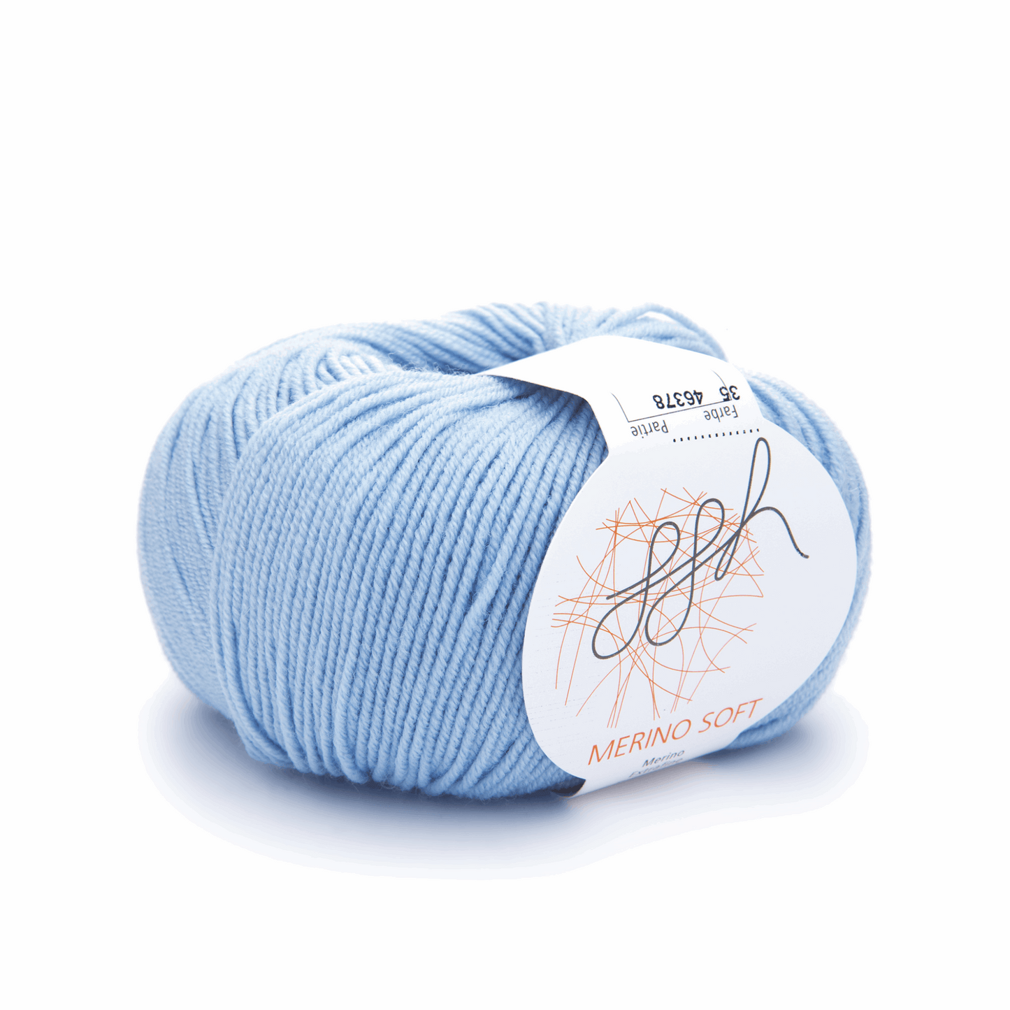 ggh Merino Soft, 50g, 96035, Farbe hellblau 35