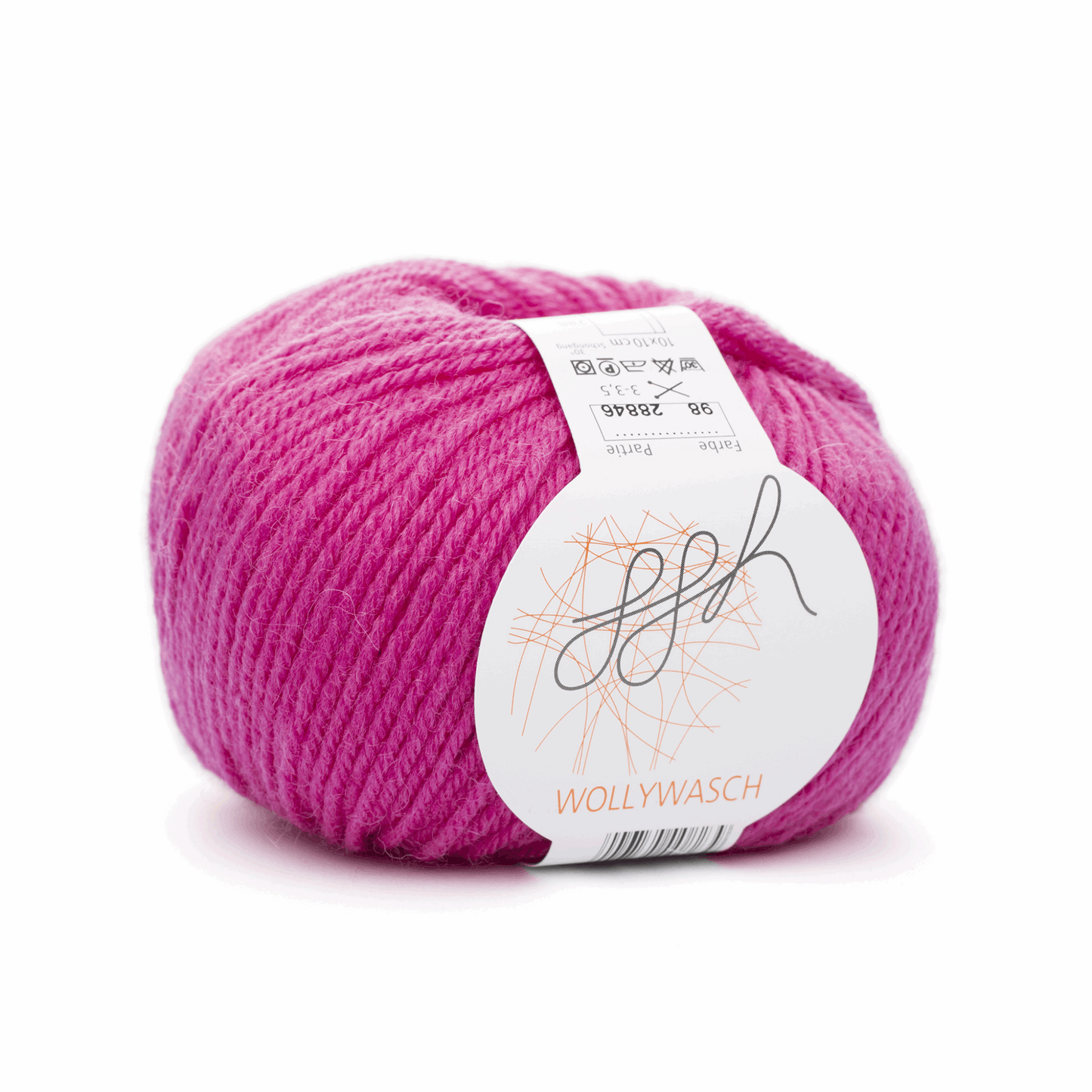 ggh Wollywasch, 50g, 96037, color bright pink 98