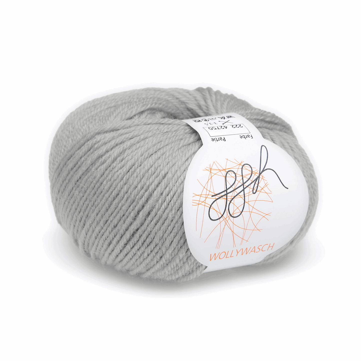 ggh Wollywasch, 50g, 96037, color light gray 222