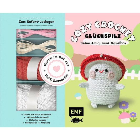 Cozy Crochet – Deine Amigurumi-Häkelbox: Glückspilz