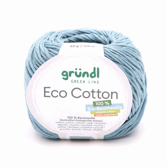 Gründl Eco Cotton, color 7 blue