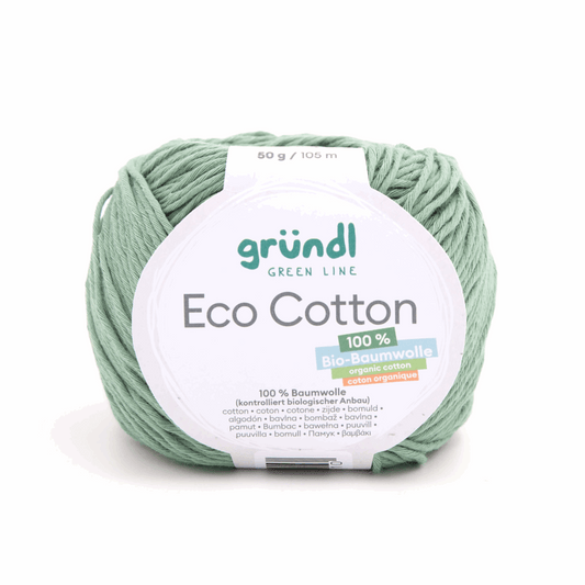 Gründl Eco Cotton, color 10 green