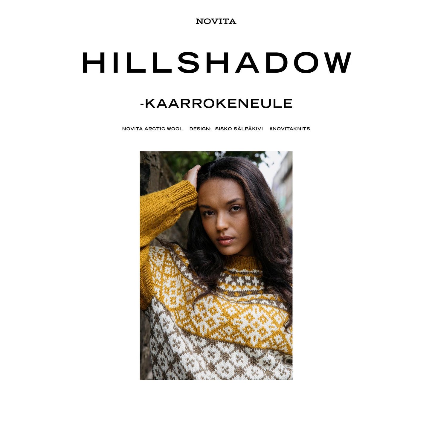 Novita Einzelanleitung Hillshadow yoke sweater - Rundpassenpullover (DE)
