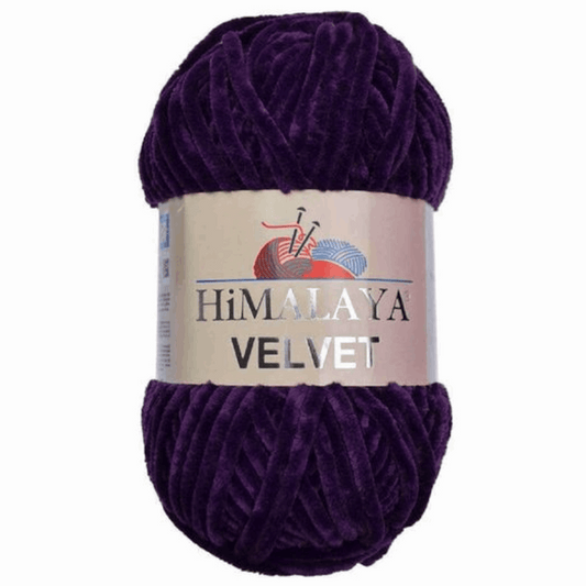 Himalaya Velvet Chenille, Farbe lila 90028