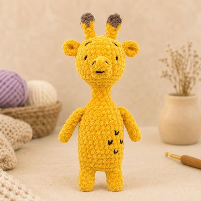 Lykke - Häkelset mit Wolle - Amitami Jasper the Giraffe (EN, DE)