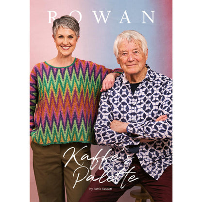 Rowan Anleitungsheft (DE, EN) Modell Kaffes Palette