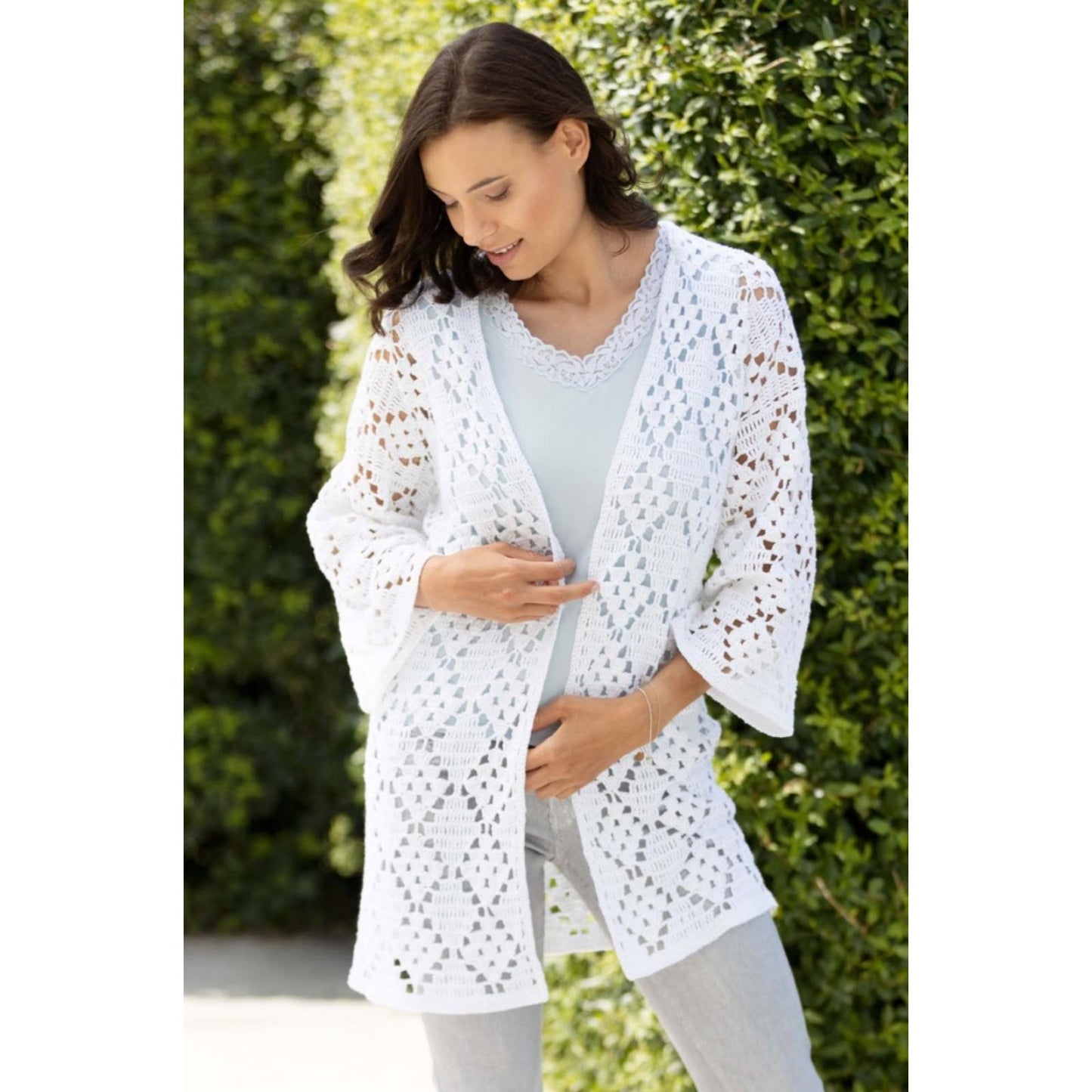Kimono-Jacke weiß Twister Sport 50 Uni – Originalanleitung von © Twister