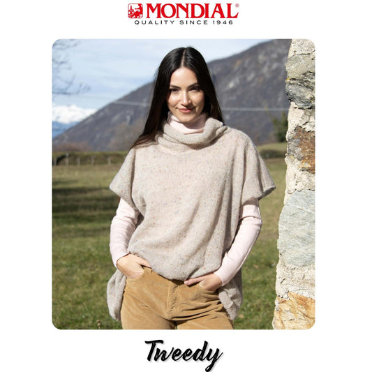 Modell Tweedy Damen Kurzarm-Pullover, Oversize (DE, IT, ES) – Originalanleitung von © Lane Mondial