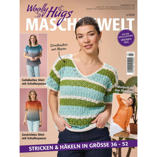 Pro Lana Strickheft - Woolly Hugs Maschenwelt 3/2026
