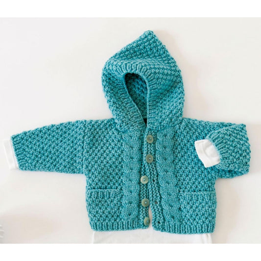 Modell 21122 Baby-Kapuzenjacke – Originalanleitung von © Austermann by Schoeller