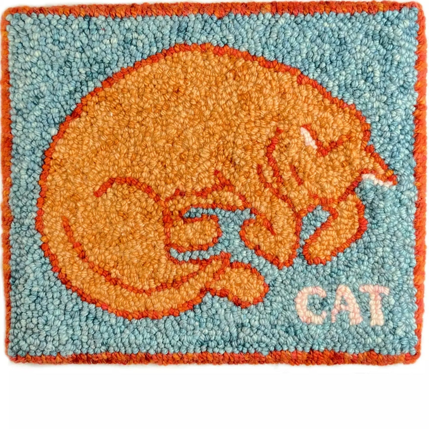 Punch Needle Basic Set Cat - Unterlage, Garn und Zubehör
