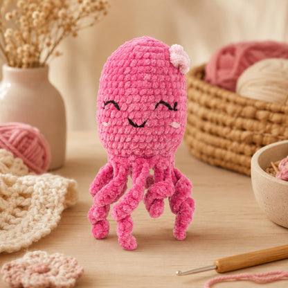 Lykke - Häkelset mit Wolle - Amitami Olly the Octopus (EN)