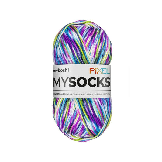 myboshi mysocks 6-fädig Pixel 150g