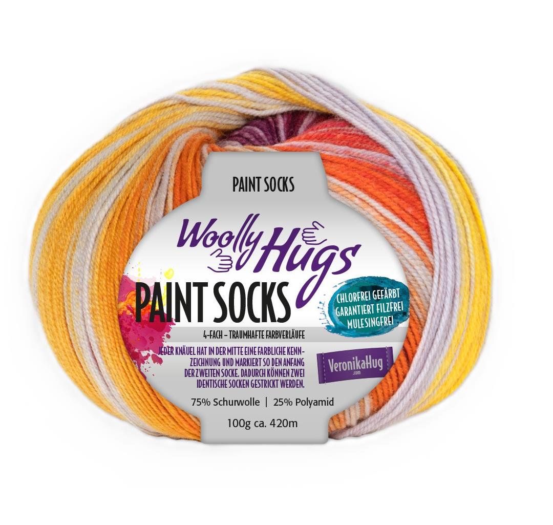 Woolly Hugs Paint Socks 100 g