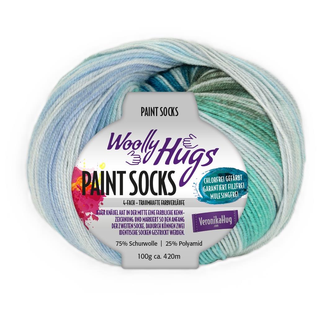 Woolly Hugs Paint Socks 100 g