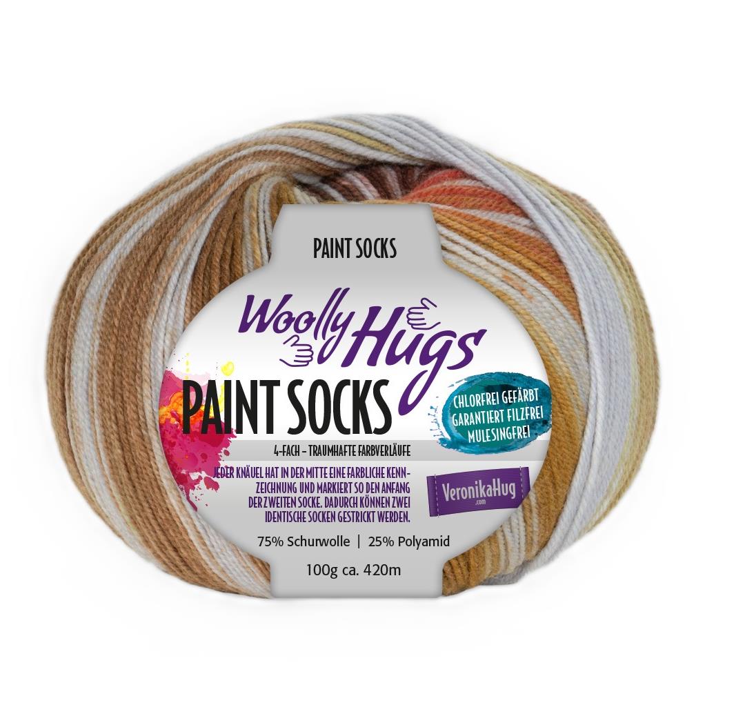 Woolly Hugs Paint Socks 100 g