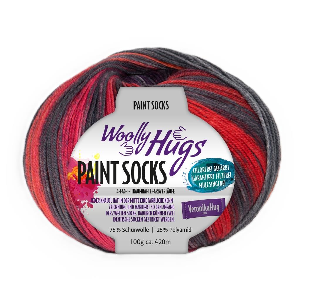 Woolly Hugs Paint Socks 100 g