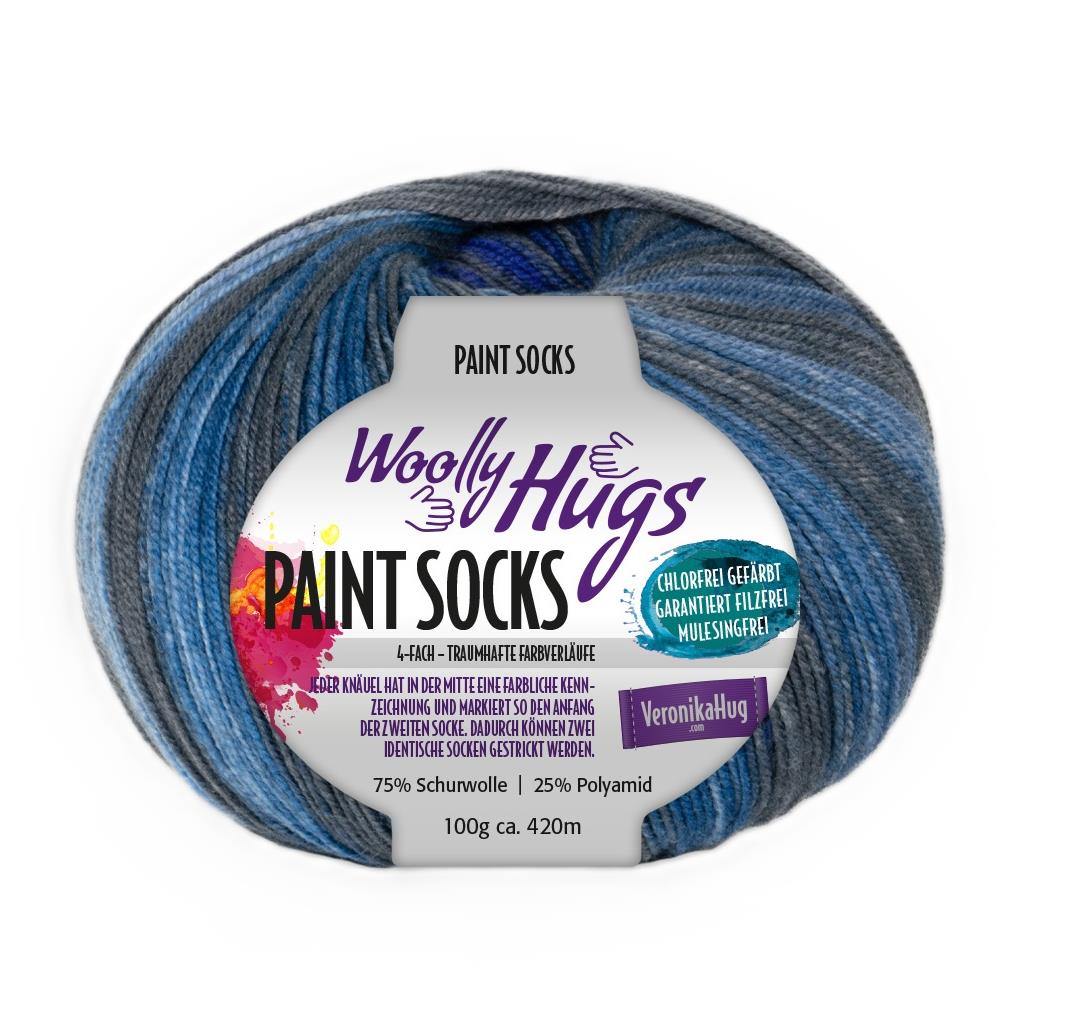 Woolly Hugs Paint Socks 100 g