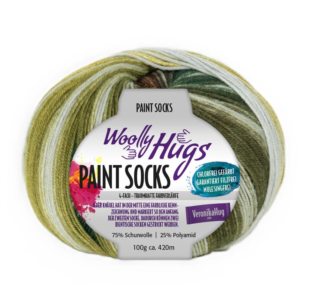 Woolly Hugs Paint Socks 100 g