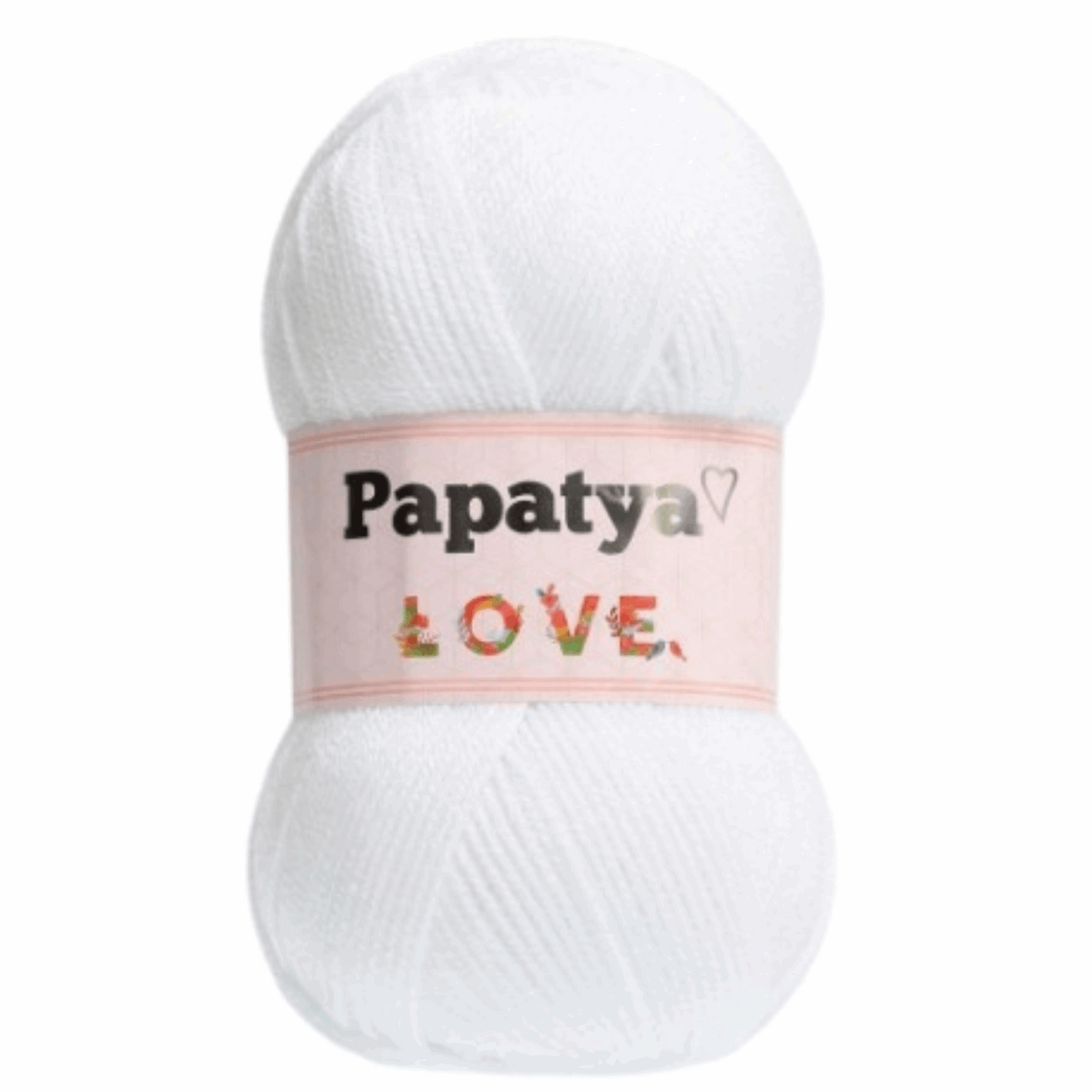 Papatya Love 100g, color white 1000