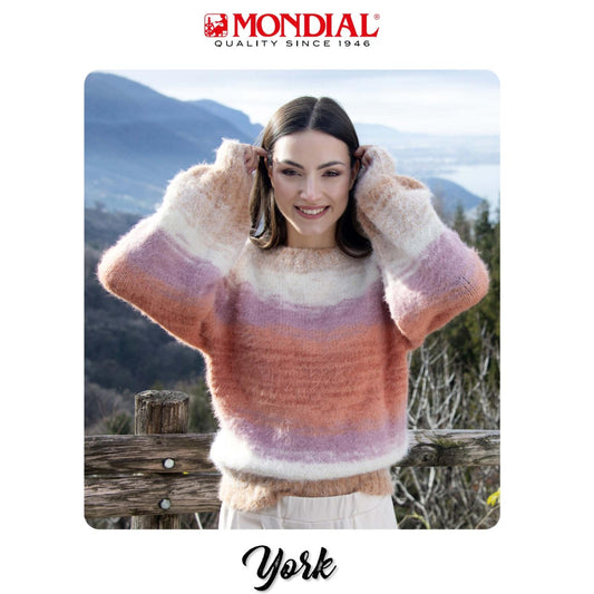 Modell York Damen Pullover (DE, IT, ES) – Originalanleitung von © Lane Mondial