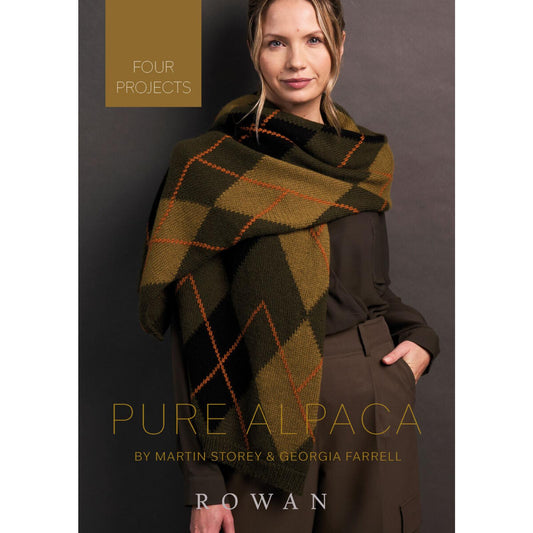 Rowan Anleitungsheft (DE, EN) 4 Projects Pure Alpaca