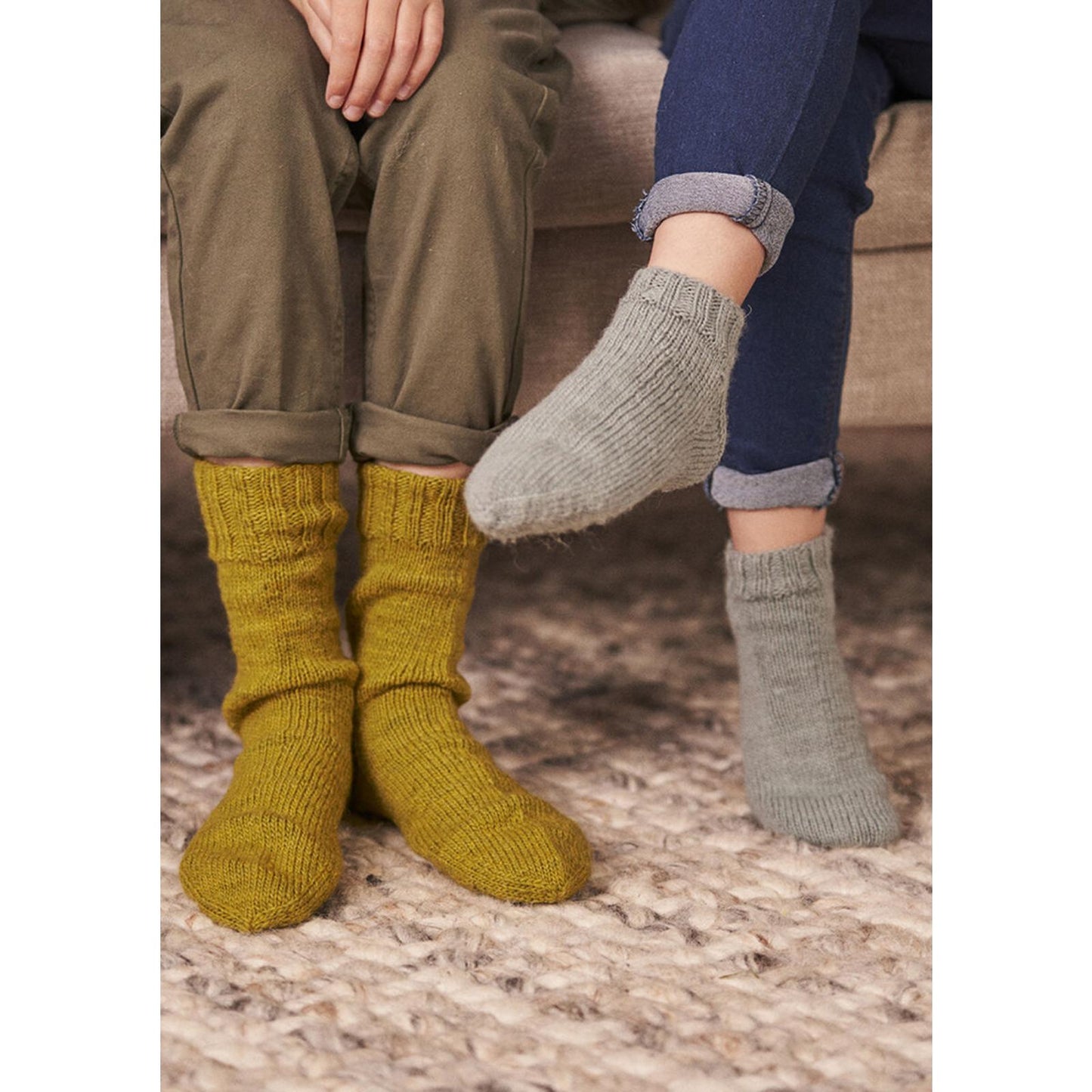 Rowan Back To Basics Socken