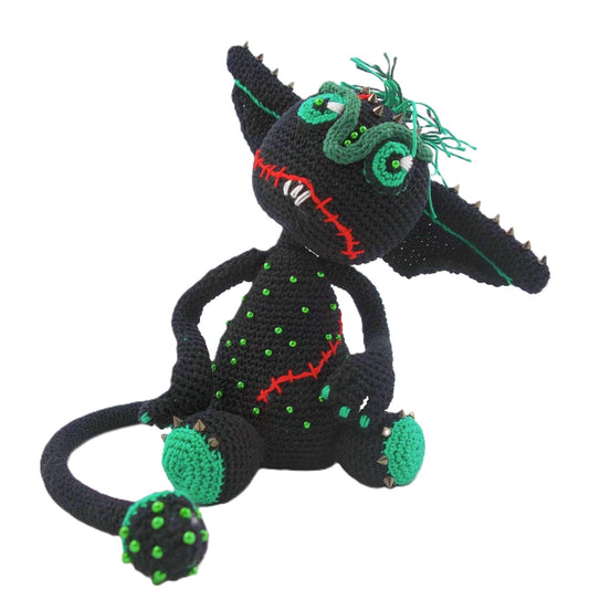 Modell 18021 kleines Halloween-Monster – Originalanleitung von © Schoeller Handstrickgarne GmbH