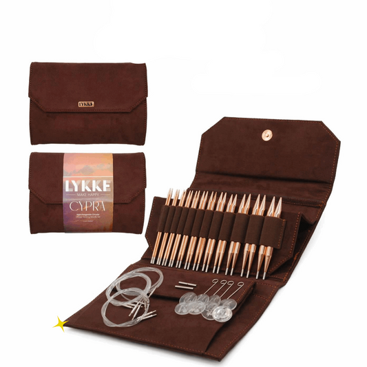 Set of needle tips, ropes and accessories, gift, design: cypra, from Lykke, item 15002300